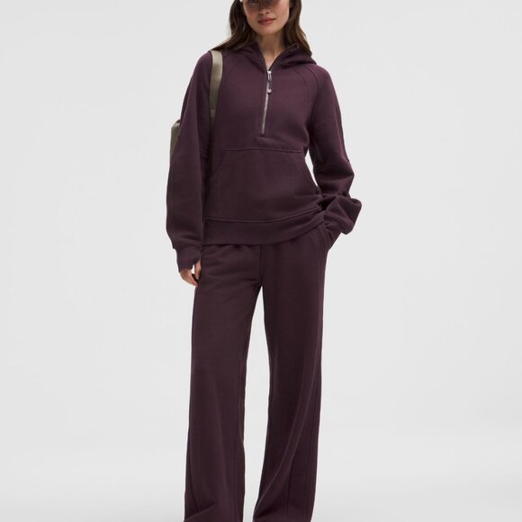 Scuba Oversized Half-Zip Hoodie Long - Picture 2 of 9